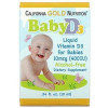 California Gold Nutrition Витамин Д-3 для детей, Baby Vitamin D3, , в каплях, 400 МЕ (10 мкг), 10 мл (CGN-01034) - зображення 2