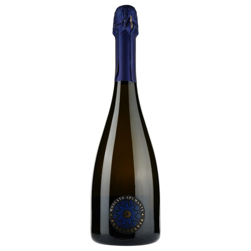 Borgofulvia Ігристе вино  Spumante Moscato dolce, біле, напівсолодке, 7,5%, 0,75 л (8003971429001) - зображення 1