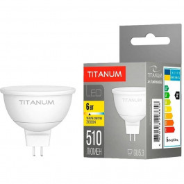 TITANUM LED MR16 6W GU5.3 3000K (TLMR1606533)
