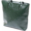 SHVIGEL Шкіряна жіноча сумка-шоппер зеленого кольору  (16367) - зображення 2