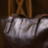 SHVIGEL Коричнева жіноча сумка-шоппер із натуральної шкіри високої якості  (16370) - зображення 9