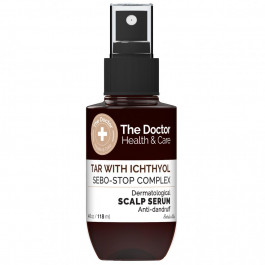 The Doctor Health & Care Сироватка для шкіри голови  Health & Care Tar With Ichthyol + Sebo-stop Complex 89 мл (8588009351030