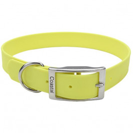 Coastal Waterproof Dog Collar - биотановый ошейник Костал для собак, 61х2,5 см Желтый (04912_YLW24)