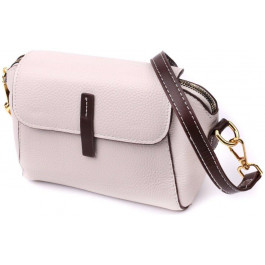 Vintage Невелика біла жіноча сумка-кроссбоді з натуральної шкіри  2422266