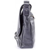SHVIGEL Чоловіча шкіряна сумка чорного кольору з довгим плечовим ремінцем  2400919 - зображення 5