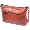 Vintage Світло-коричнева жіноча сумка середнього розміру з натуральної шкіри на плече  2422566 - зображення 4