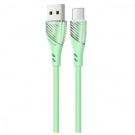   USAMS US-SJ494 USB-USB Type-C 1m Green (SJ494USB02)