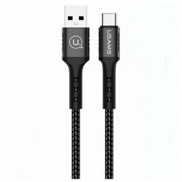 USAMS US-SJ289 USB-USB Type-C 1.2m Black (SJ289USB01)