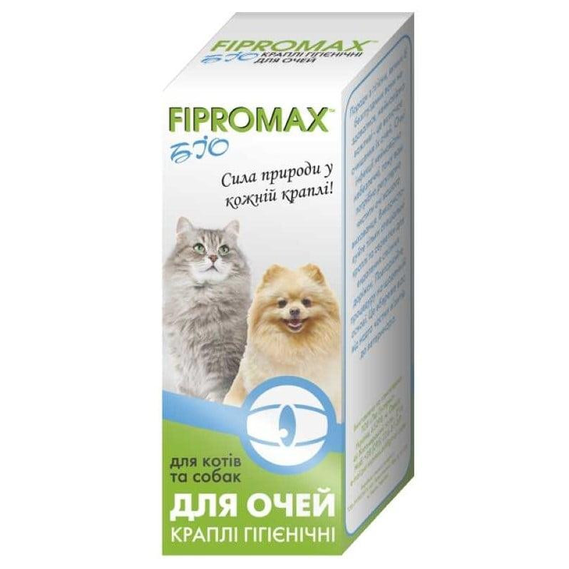 FIPROMAX Краплі для очей котів та собак  БІО гігієнічні,15 мл (4820237150332) - зображення 1