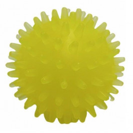 Fox Іграшка для собак  М'яч із шипами, з ароматом ванілі, 6 см, жовта (4820144000065)