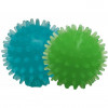 Fox Набір іграшок для собак  М'ячі з шипами, з ароматом ванілі, 4 см, 1 шт., синій та зелений (487369000 - зображення 1