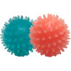 Fox Набір іграшок для собак  М'ячі з шипами, з ароматом ванілі, 4 см, 1 шт., синій та помаранчевий (4873 - зображення 1