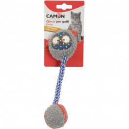 Camon Іграшка для котів  Сова з м'ячиком, на пружині, з ароматом котячої м'яти (8019808210445)