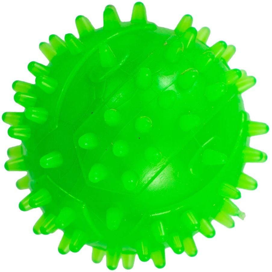 Agility Іграшка для собак  м'яч з шипами 6 см зелена (4820266660338) - зображення 1