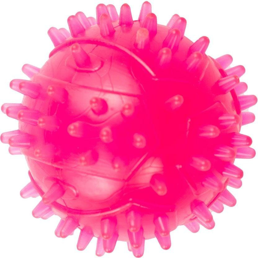Agility Іграшка для собак  м'яч з шипами 7.5 см рожева (4820266660369) - зображення 1