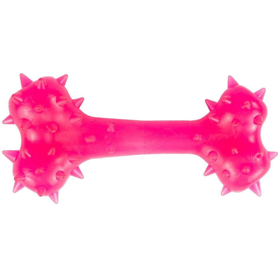 Agility Іграшка для собак  кістка 8 см рожева (4820266660017) - зображення 1