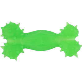 Agility Іграшка для собак  кістка з отвором 15 см зелена (4820266660734)
