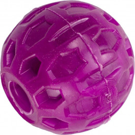 Agility Іграшка для собак  м'яч з отвором 6 см фіолетова (4820266660840)