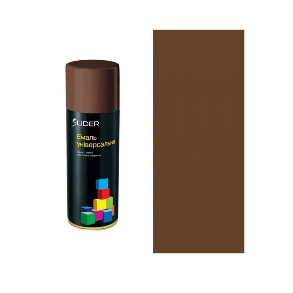 Slider Емаль універсальна  color 8011 коричнева 400 мл - зображення 1