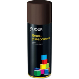 Slider Емаль універсальна  color 8017 Темно-коричневий 400 мл