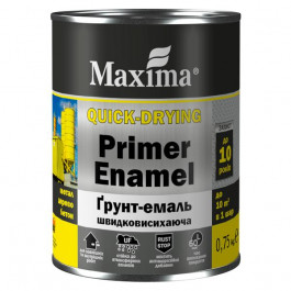   Maxima Quick-Drying Primer Enamel графіт 0,75 кг