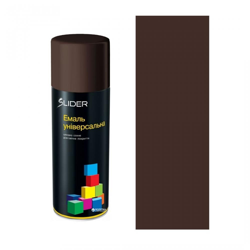 Slider Емаль універсальна  color 8017 темно-коричнева 400 мл - зображення 1