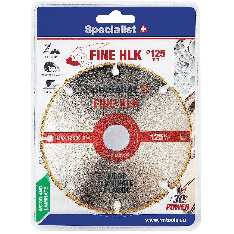 Specialist+ Диск отрезной мультиматериал Specialist+ Fine HLK 125x22 - зображення 1
