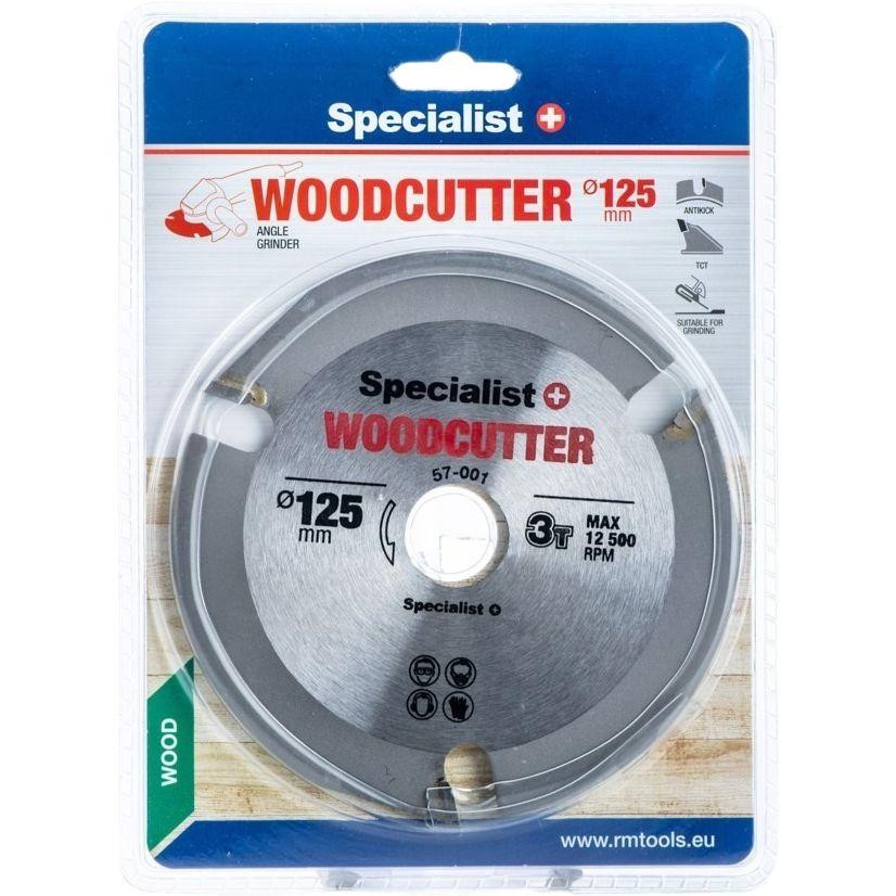 Specialist+ Диск отрезной для дерева Specialist+ WOODCUTTER 125x22 - зображення 1