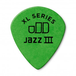 Dunlop Медіатори  498P0.88 Tortex Jazz III XL Player&#39;s Pack 0.88 mm