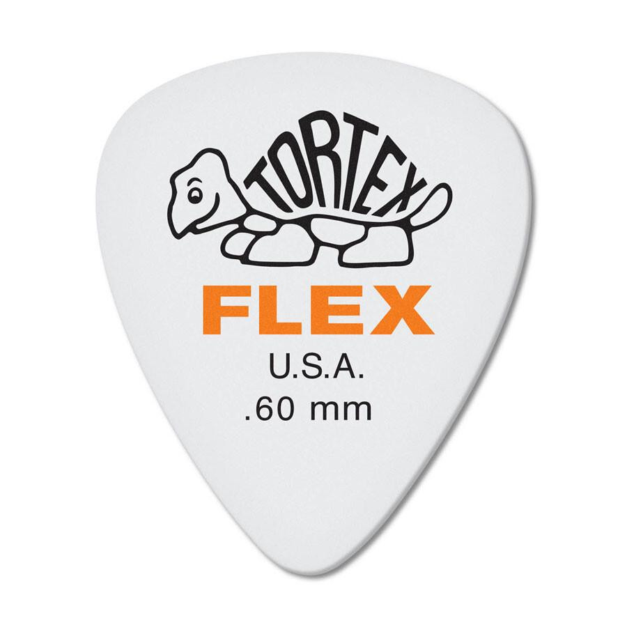 Dunlop 428P.60 Tortex Flex Standard Player's Pack 0.6 мм 12 шт. - зображення 1