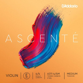 D'Addario Струна Ми для скрипки A311 4/4M Ascente Violin String E 4/4M