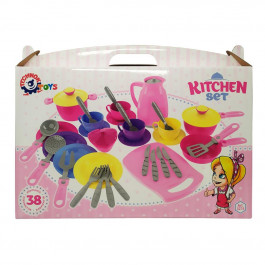 ТехноК Набор детской посудки, 38 предметов (3275)
