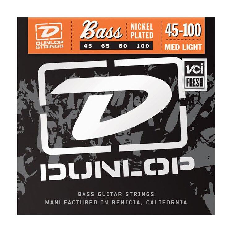 Dunlop DBN1504 Nickel Medium Light Set - зображення 1