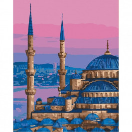 Art&Craft Картина за номерами "Блакитна мечеть. Стамбул"  11225-AC 40х50 см