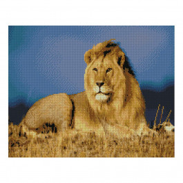 STRATEG Алмазная мозаика  «Царь зверей», 40х50 см FA10001