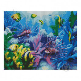 STRATEG Алмазная мозаика  «Подводный мир», 40х50 см FA10542