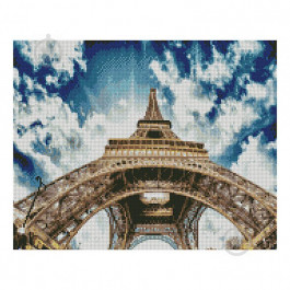 STRATEG Алмазная мозаика  «Эйфелевая башня», 40х50 см FA11731