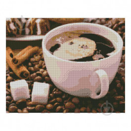 STRATEG Алмазная мозаика  «Сладкий кофе», 40х50 см FA40807