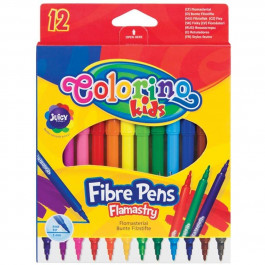   Colorino Фломастеры Fibre Pens 12 цветов 12 шт (14588PTR/1)