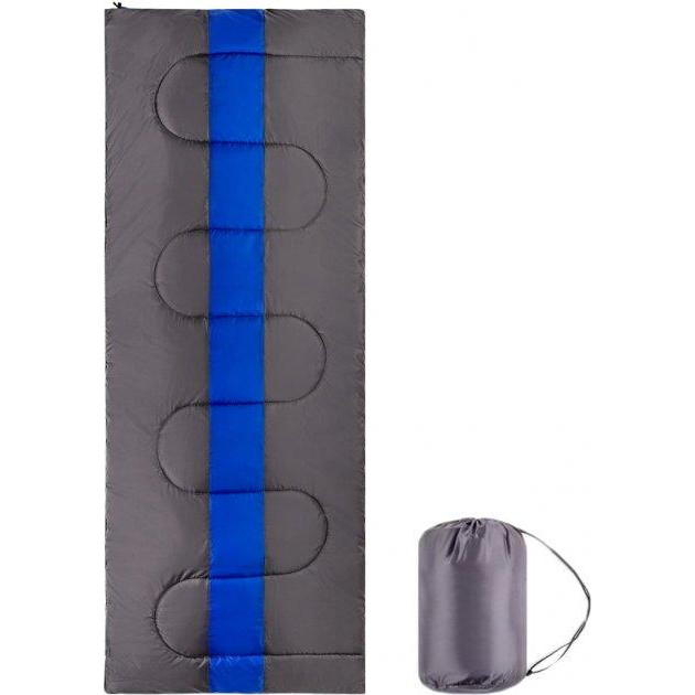 Champion Спальний мішок ковдра / сірий з синьою смужкою (CHM00462-2) - зображення 1