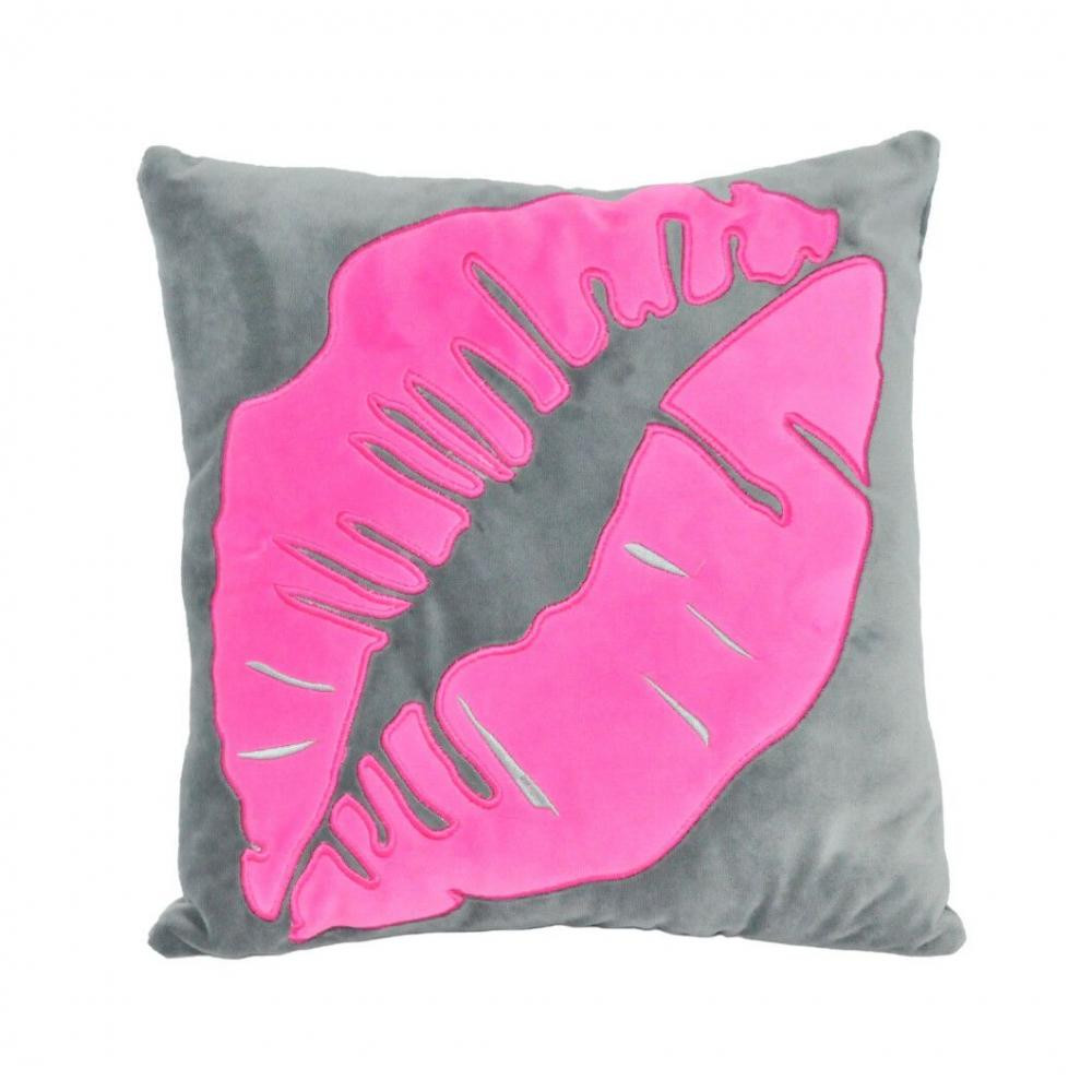 Тигрес Декоративна подушка  Pink lips (ПД-0369) (4823061500298) - зображення 1