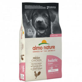 Almo Nature Holistic Puppy With Fresh Meat Medium Chicken 12 кг (8001154122121)