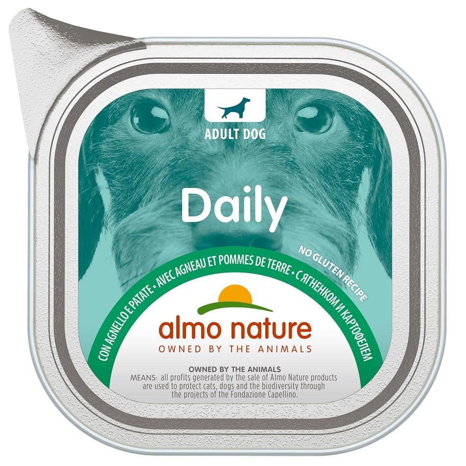 Almo Nature Daily Adult Dog Lamb Potatoes 100 г (8001154124774) - зображення 1