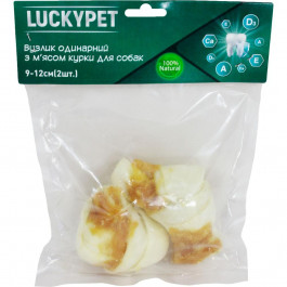 Lucky Pet Вузол одинарний №3 + м'ясо курки 9-12 см 2 шт. (551139)