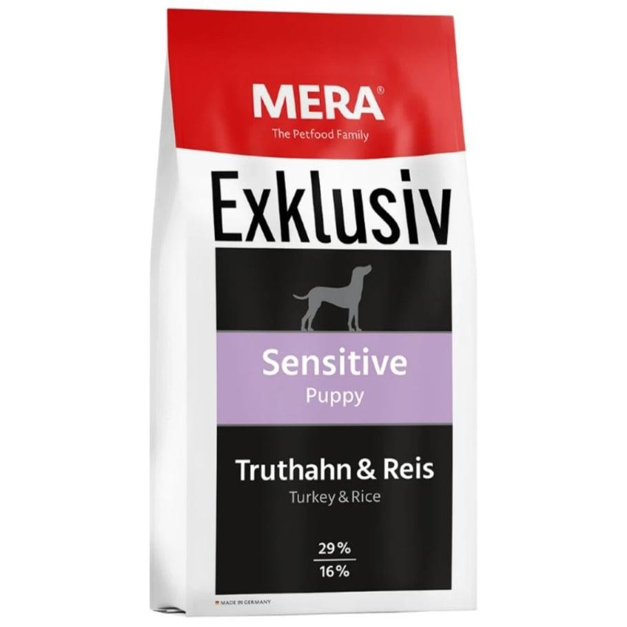 Mera Exklusiv Sensitive Puppy Turkey & Rice 15 кг 4025877723551 - зображення 1