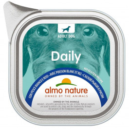 Almo Nature Daily Adult Dog White Fish Rice 100 г (8001154126983)