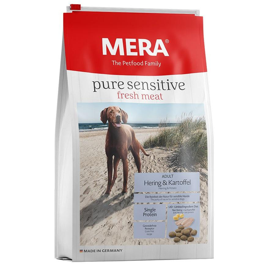 Mera Pure Sensitive Fresh meat Hering & Kartoffel 12,5 кг 4025877573507 - зображення 1