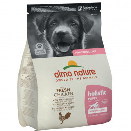 Almo Nature Holistic Puppy With Fresh Meat Medium & Large Chicken 2 кг (8001154122060)
