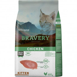 Bravery Kitten Chicken 0.6 кг (8436538947739)