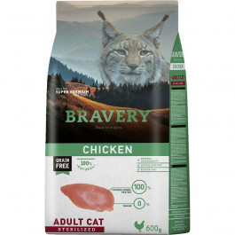 Bravery Adult Sterilized Chicken 0.6 кг (8436538947685)